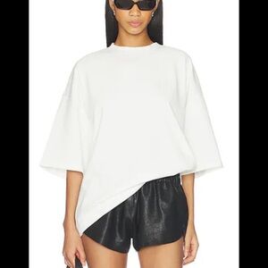 NWT Joah brown boxy shirt